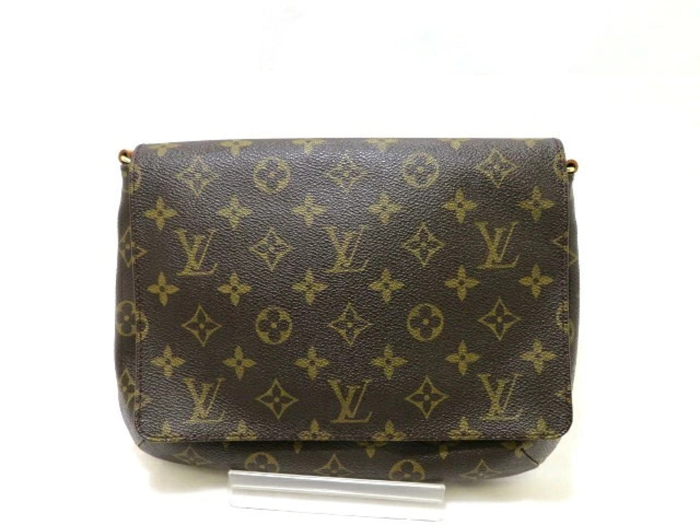Louis Vuitton Monogram Musette Bag Short Shoulder Tango Brown